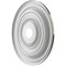 Ekena Millwork Cole PVC Medallion (Canopies up to 6"), 22"OD x 3 1/2"ID x 1"P, Universal Metallic Rustic Mist CMP22COERU - alternate 5